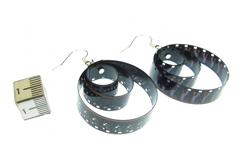Miniblings Super 8 Filmstreifen Ohrringe - Handmade Ohrschmuck Aus Echtem Film Upcycling