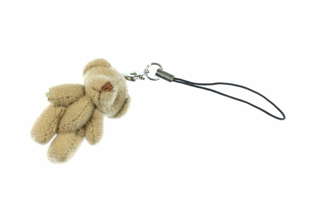 thumbnail image 2 of Green Velvety Frog Mobile Phone Charm - Handmade Flock Pendant With Anti-Dust Plug 2 of 13