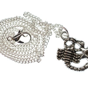 Scorpio Star Necklace Miniblings 45Cm Sign Astrological Horoscope