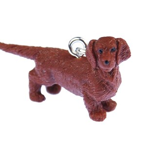 Teckel Rubberen Bedel Ritssluitinghanger Miniblings Hond Huisdier Teckel