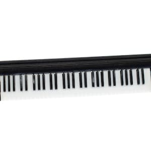 Keyboard Brooch Pin Miniblings Button Pins Lapel Piano 8cm Black