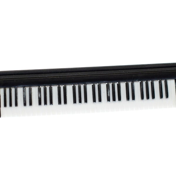 Clavier Broche Pin Miniblings touche piano 8cm noir