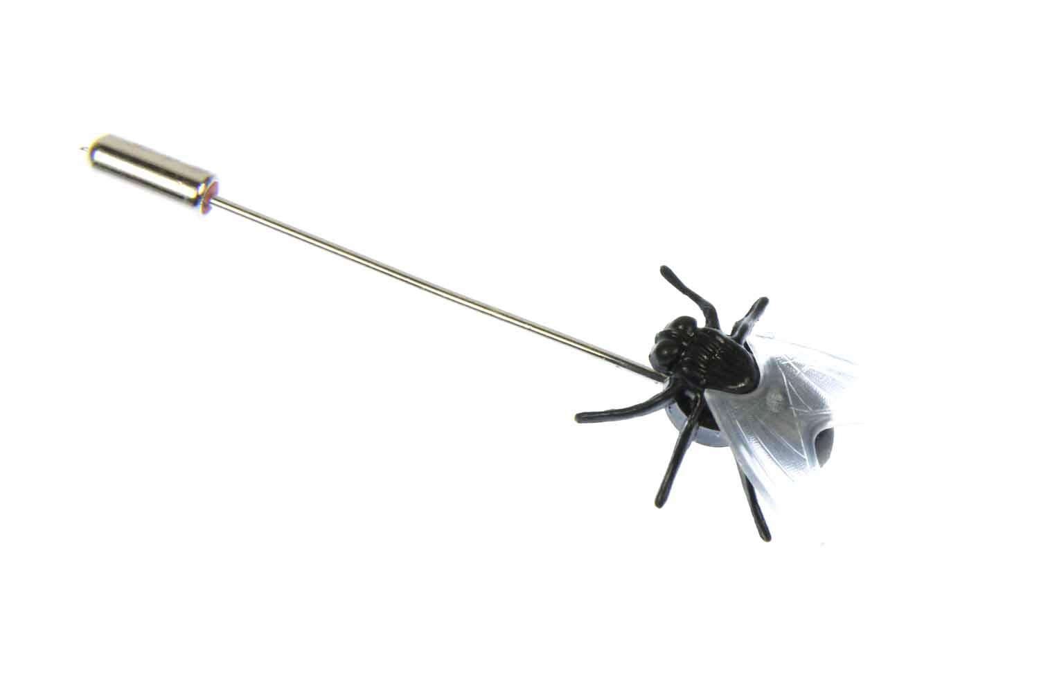 Fly Tie Clip Miniblings Pin Badge 