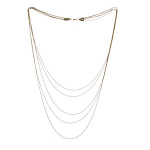 Bronze Necklace 110Cm Miniblings Multiple Necklaces Necklace