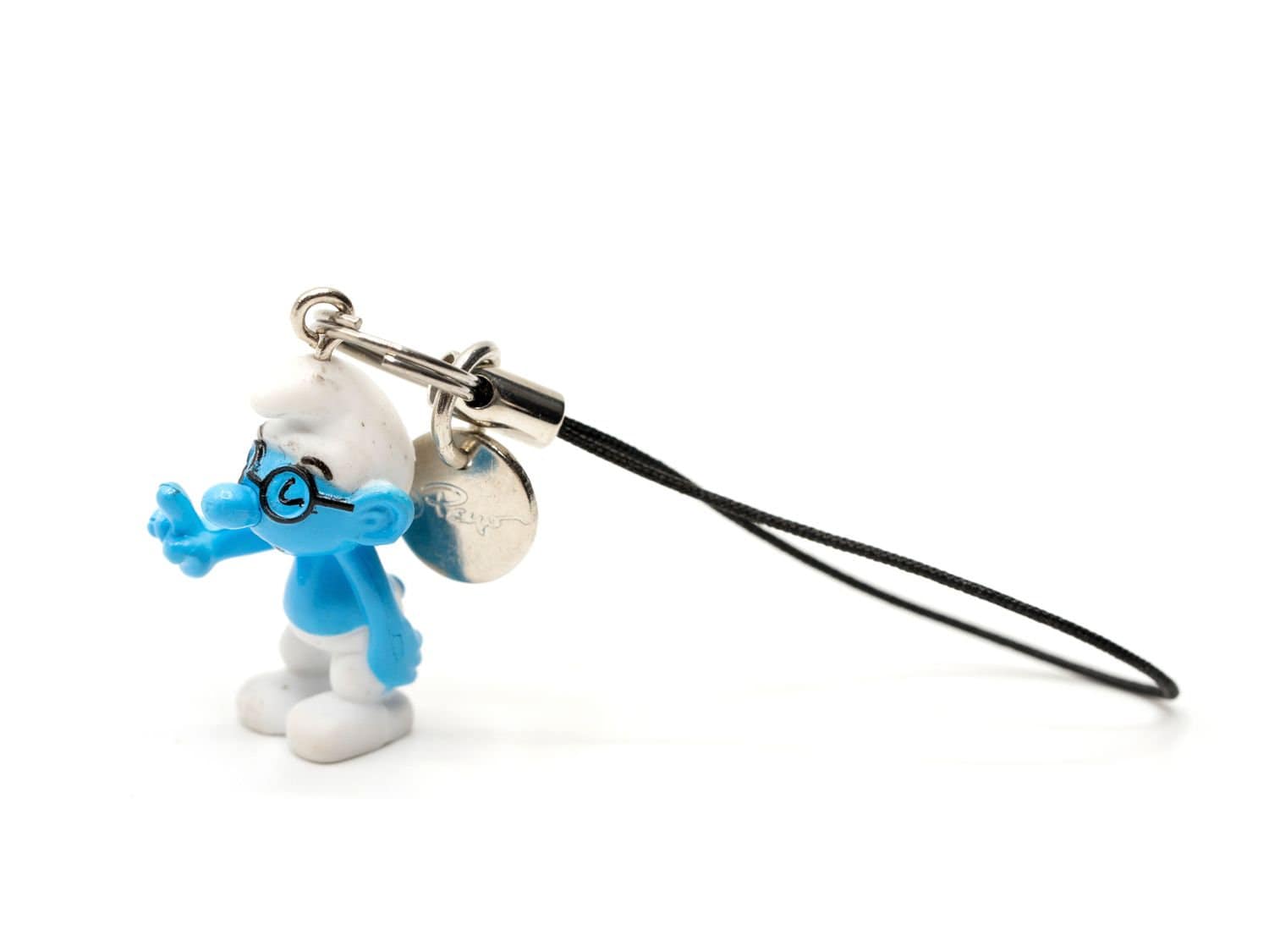 Schlümpfe – Sport-Schlumpf Handyanhänger | 2,5 Cm, Bunter Schlumpf-Anhänger