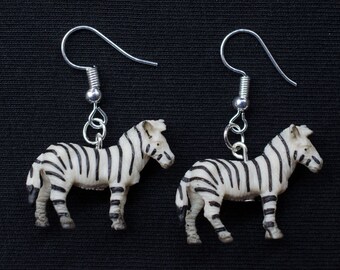 Orecchini Pendenti Animali Orecchini Zebra Per Donna, Simpatici Orecchini Cavallo Animale Per Orecchini Pendenti Testa Zebra Boho
