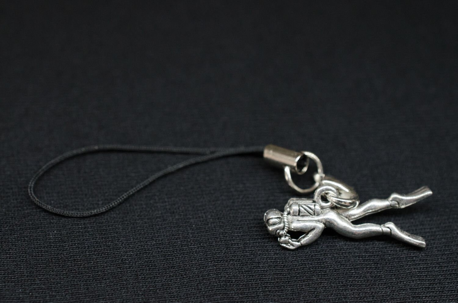 Handmade Taucher-Anhänger Für Handy Oder Schlüssel – Miniblings Schmuck Aus Berlin