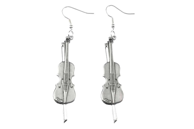 Fiddle Violin Earrings Miniblings Violin Viola Violinist Etsy