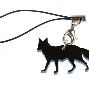 Fox Mobile Cell Phone Charm Pendant Miniblings Foxes Forest Tales Acrylic