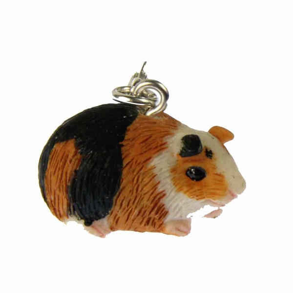 Guinea Pig Charm Pendant Zipper Pull For Bracelet Wristlet Miniblings