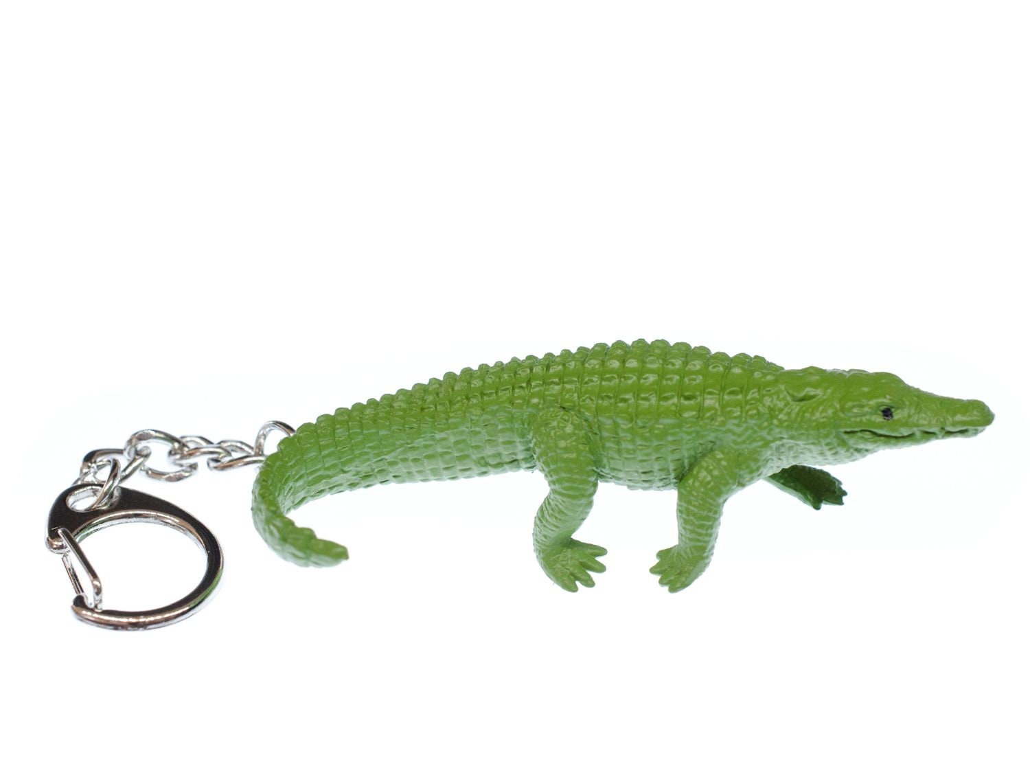 Alligator Key Ring Chain Miniblings Crocodile Zoo Rubber - Etsy Canada