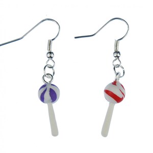 Lollipop Candy Earrings Miniblings Colorful Sweets Kids