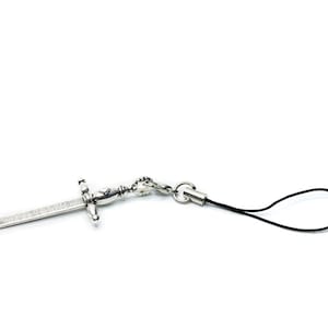 Schwert Handyanhänger Miniblings Ritter Fantasy Mittelalter Rollenspiel silber