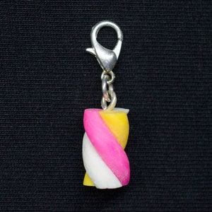 Marshmallows Marshmallow Charm Pendant Miniblings Sweet Cawaiii Yellow