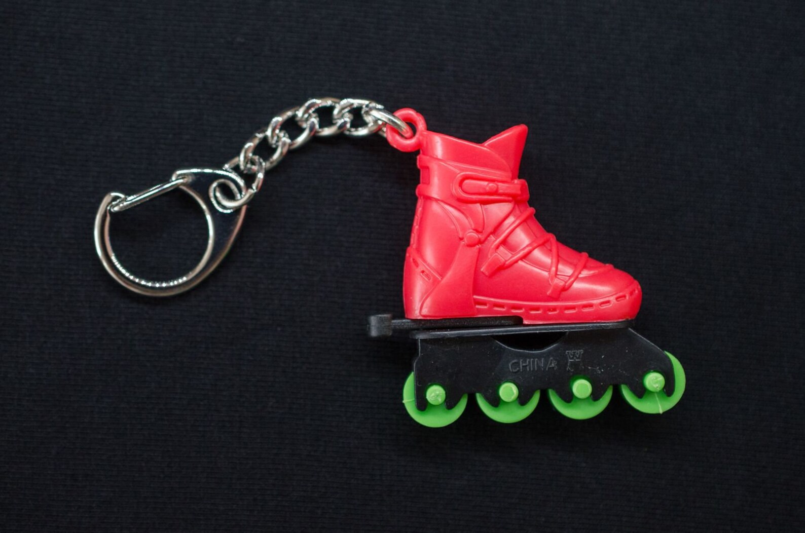 Roller Skate Key Ring Miniblings red Inline Skates Roller Etsy