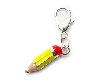 Pencil Pen Charm Pendant Miniblings Bracelet Wristlet Drawing Artist School