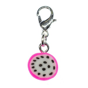 Dragon fruit Charm Miniblings zipper pull pendant fruits fruit exotic slice
