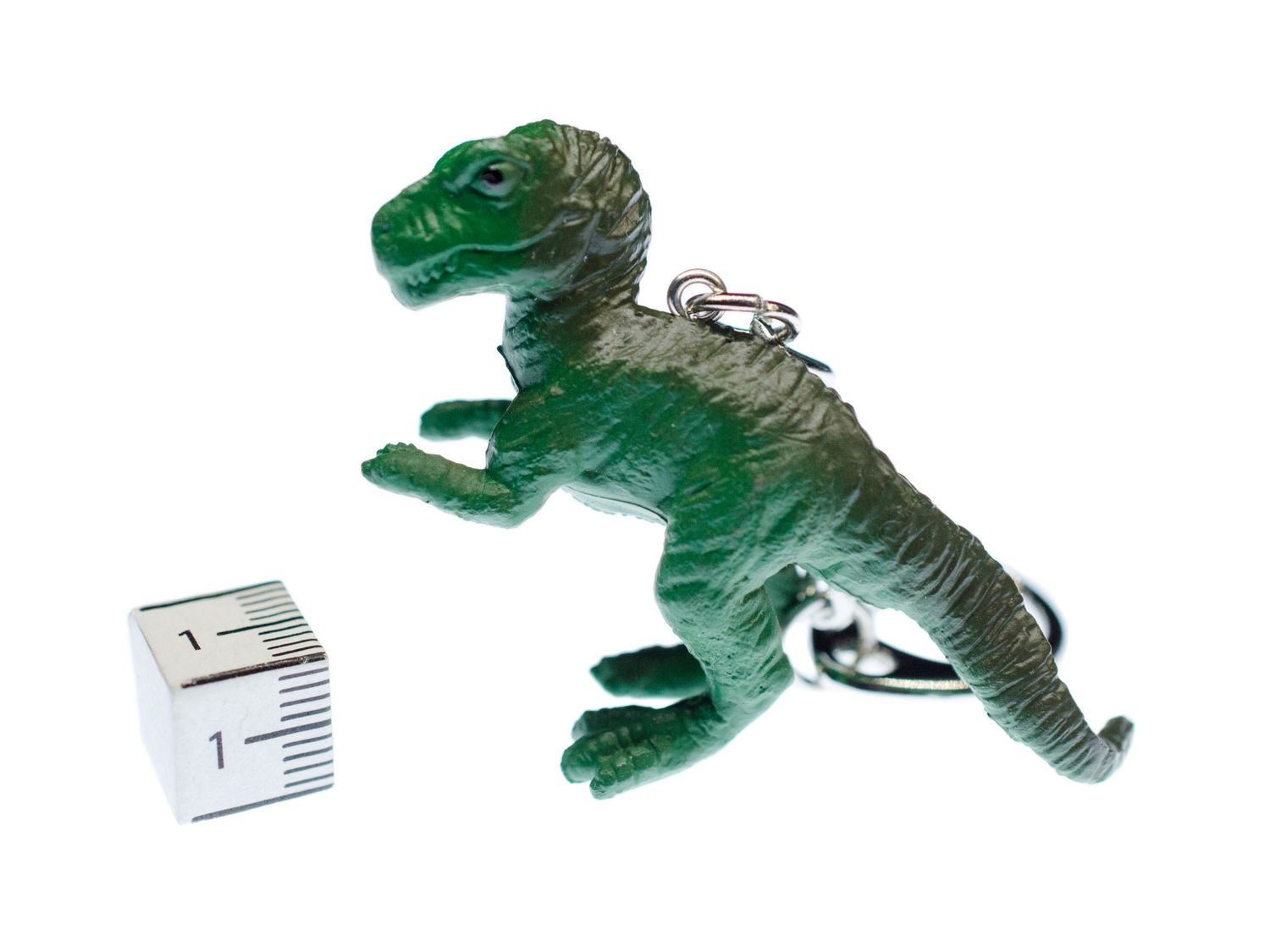 Trex Key Ring Chain Miniblings Tyrannosaurus Dinosaur Dino Etsy