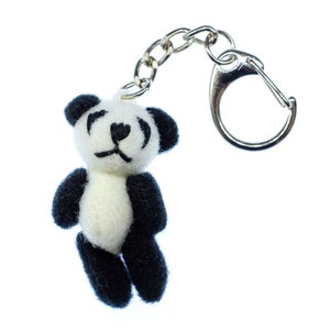 Deals! Cute Panda Keychain | Panda Keyring | Panda Shaped Keychain Cute Plush Panda Keyring Cute Plush Panda Key Chain