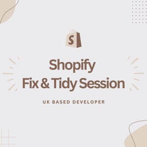 Shopify Fix and Tidy Session: Theme-Verbesserungen und Bug-Fixes (Digitaler Service)