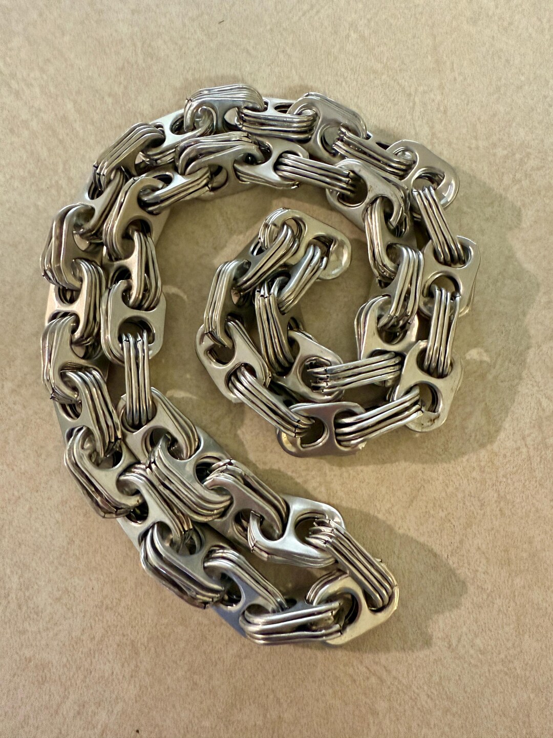Sebang Chain All Silver Chaingang Chain - Etsy