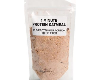Chokladhasselnötsgröt - 1-minuts proteinrik frukost,
