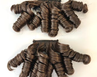 Pince à boucles Regency marron foncé