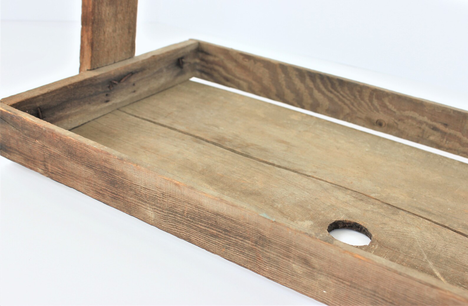 Primitive Berry Basket Tote Antique Wood Tote Wood Carry Etsy