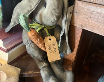 Primitive Handmade Bunny