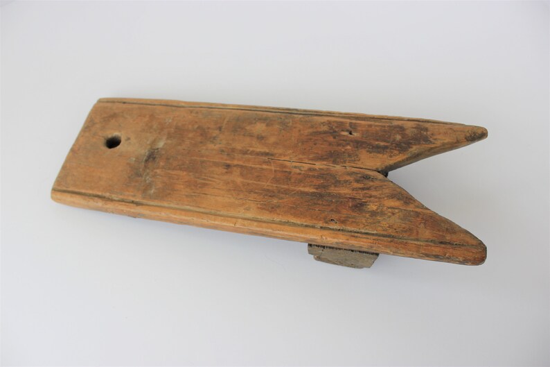 Antique boot jack Primitive shoe remover Primitive decor Etsy