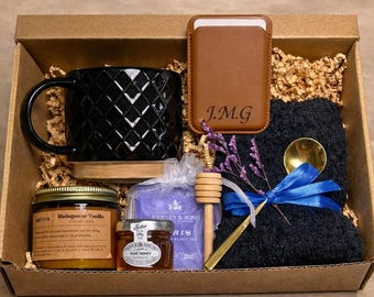 Gepersonaliseerde geschenkdoos voor heren, op maat gegraveerd cadeau voor werknemer, echtgenoot, vriend, jubileum of valentijnscadeau voor hem