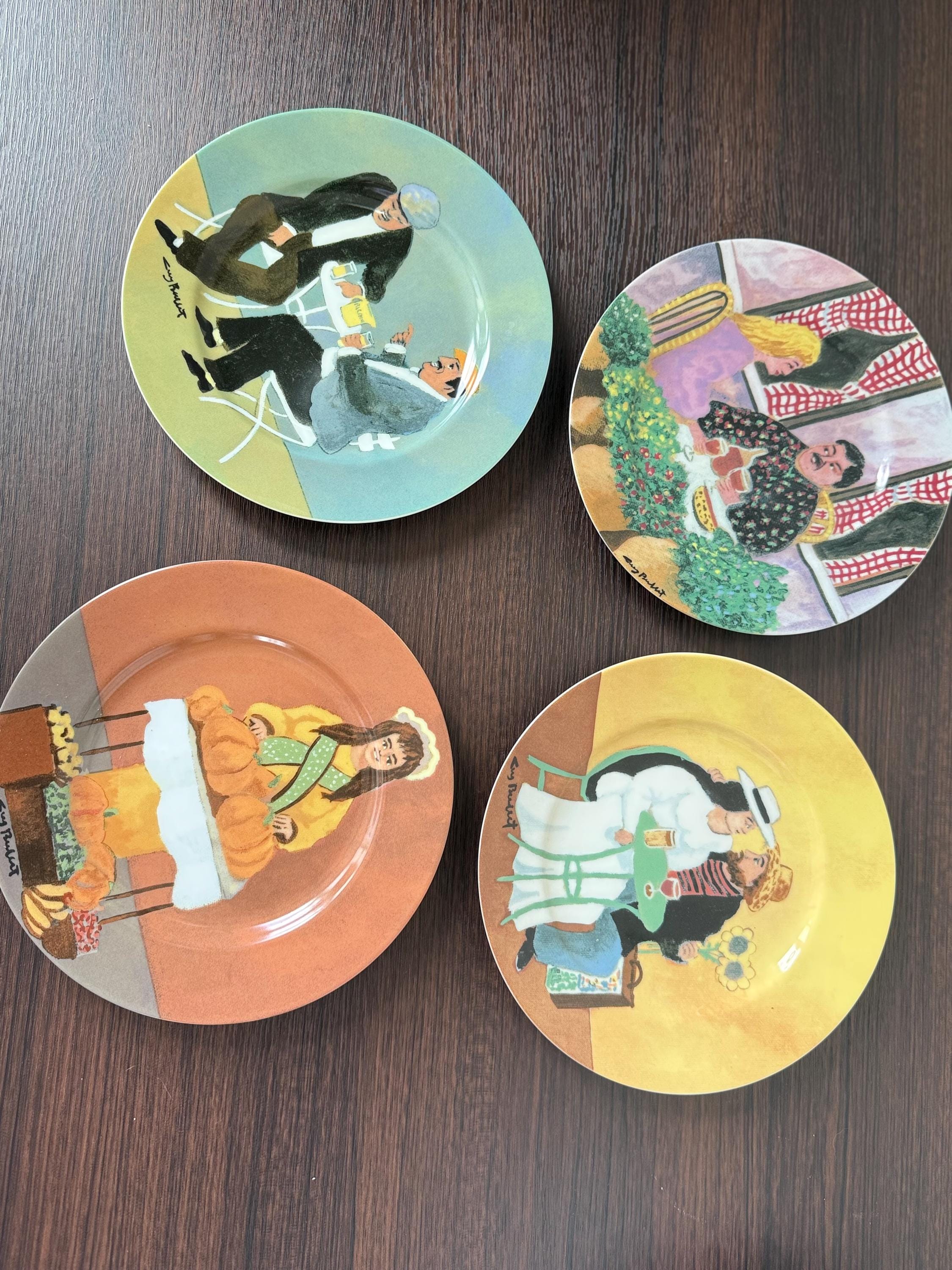 Guy buffet plates - Etsy 日本
