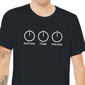T-shirt vintage boutons de pédale fuzz des années 90, cadeau grunge pour guitariste, musicien de rock alternatif, nerd haut de gamme