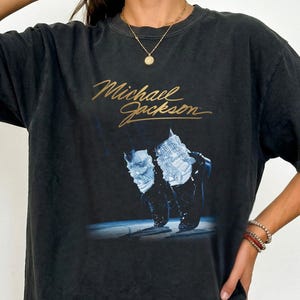Michael Jackson Iconic Feet Shirt | Comfort Colors MJ Tee