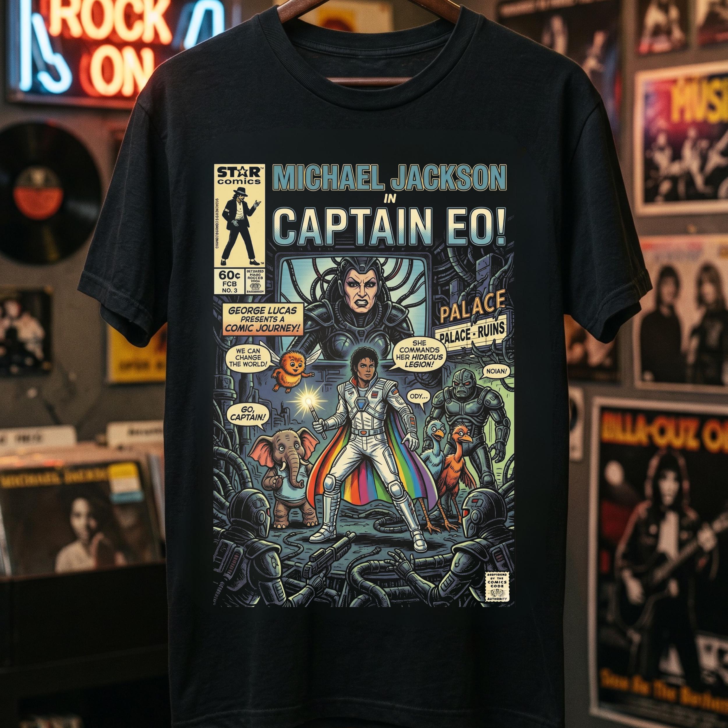 Michael Jackson Captain Eo Shirt - Etsy Canada