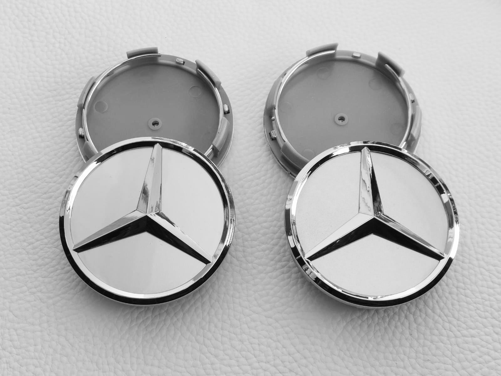 4 Wheel Center Caps 60mm Alloy Wheels Car Accessories for AMG - Etsy