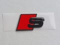 Gloss Black Sline Emblem, Badge with Adhesive Sticker for Rear Hatch Trunk of Cars A3, A4, A5, A6, A7, Q5, TT product logo