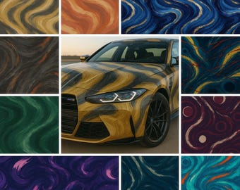 Vinyl Car Wrap Designs Bundle 17 pcs digital donwload
