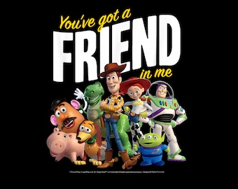 Toy Story Friendship PNG: You've Got a Friend in Me (Digital Download)