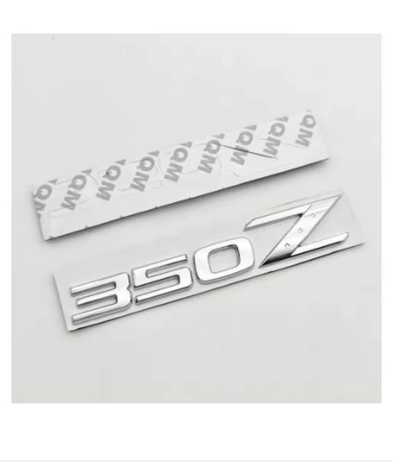 3D Metal Car Sticker 350Z Logo Emblem for Nissan GTS GTR Nismo Z Z3 Z34 ...