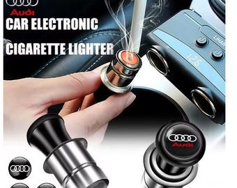 audi a4 b7 cigarette lighter Great Gift Idea! Cigarette Lighter Professional For Audi A4 B5 B6 B7 B8 B9  A1 A3 8V 8P 8L A6 C5 C6 C7