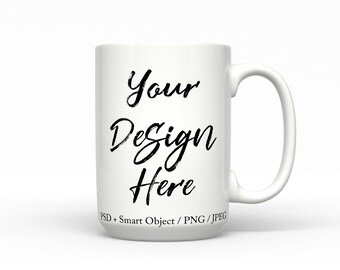 Easter Mug Mockup Mug Mock Up Psd Smart Object Easter Egg Etsy