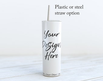 Download White Tumbler Mockup Etsy