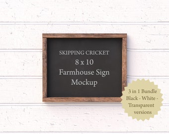Empty Wood Frame Etsy