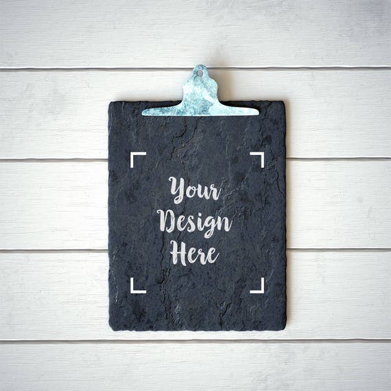 Blank Clipboard Mockup Slate Styled Stock Photography Blank Slate