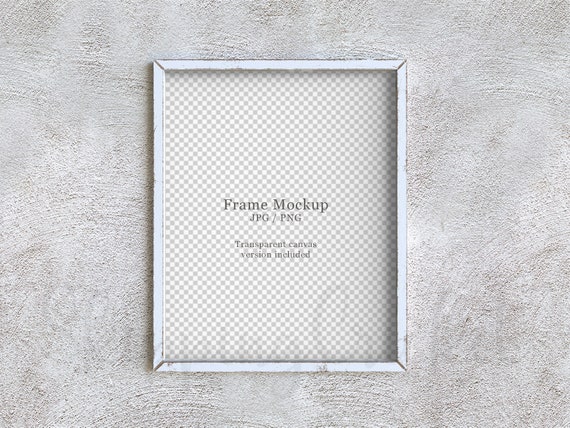 8x10 16x20 Minimalist Frame Mockup Simple Frame Mockup On Etsy