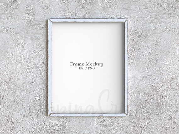 8x10 16x20 Minimalist Frame Mockup Simple Frame Mockup On Etsy