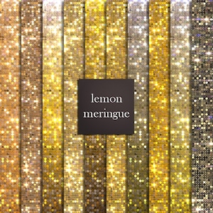 10 lemon meringue colored sequins digital papers, lemon yellow and gold papers, lemon glitter sequins,lemon glitter sequins DIGITAL DOWNLOAD