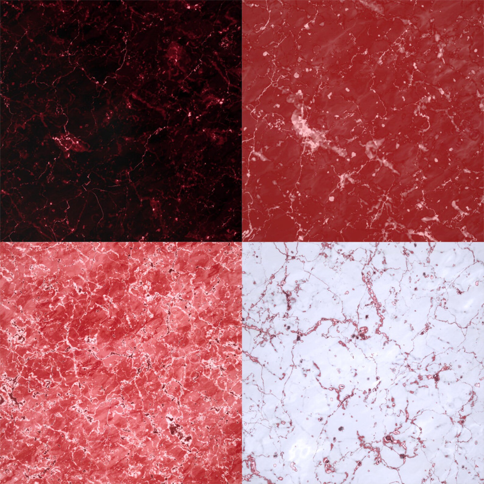 Marble Digital Red Marble Digital Paper Red Marble | Etsy