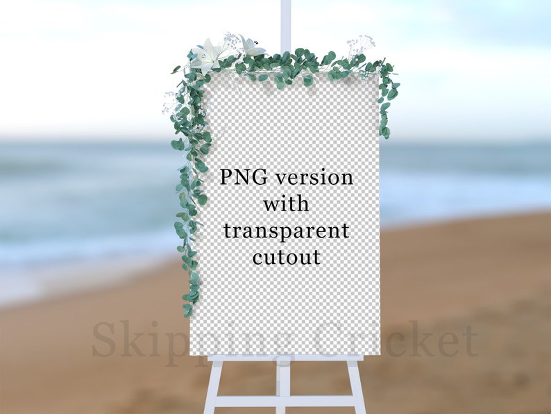 Download Wedding welcome sign mockup wedding easel mockup png jpeg ...